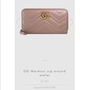 Authentic Gucci wallet